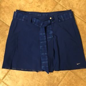 Convertible golf skort with shorts